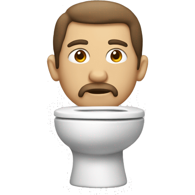 Thinking toilet  emoji