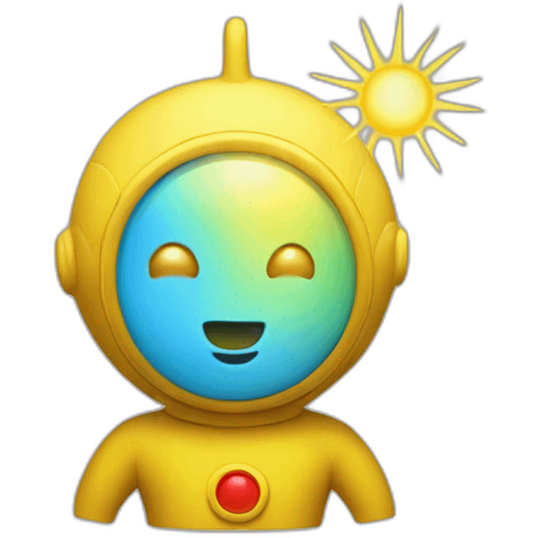 teletubbies sun emoji