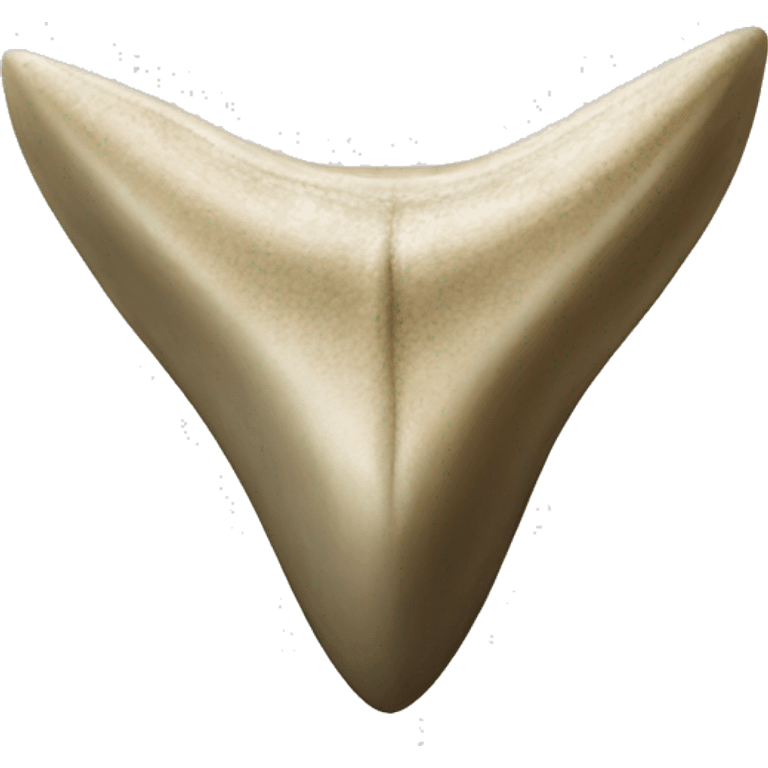 shark tooth fossil emoji