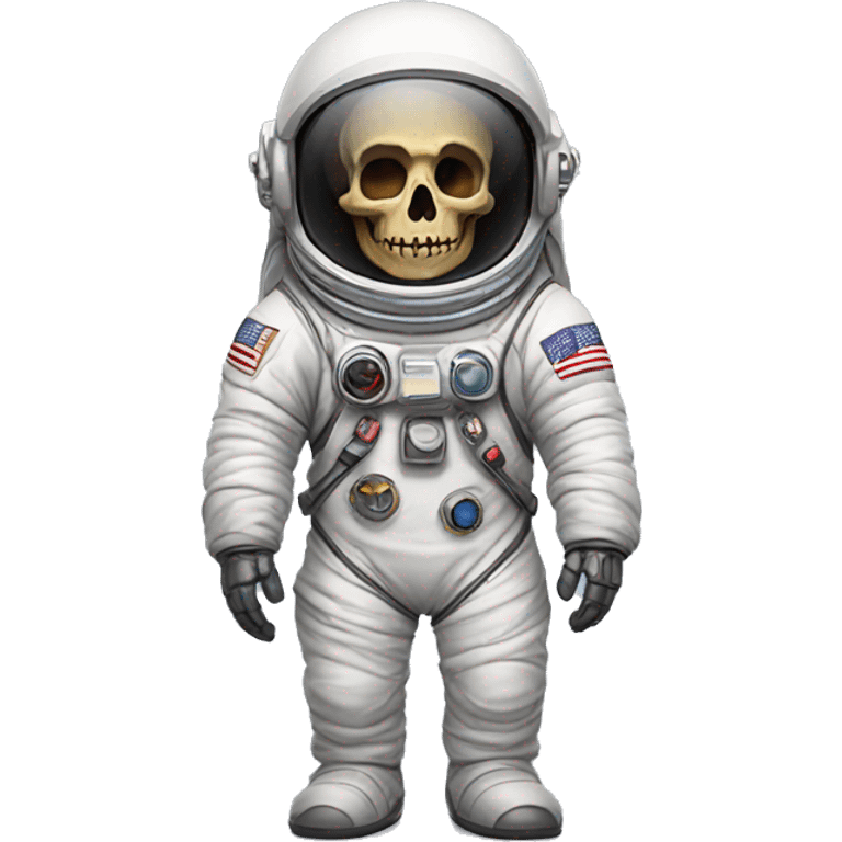 skull astronaut emoji