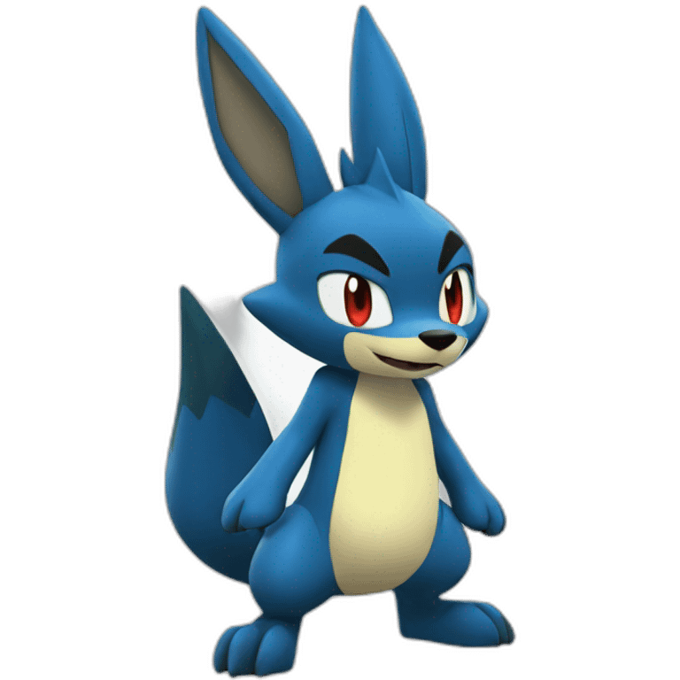 Lucario-pokemon emoji