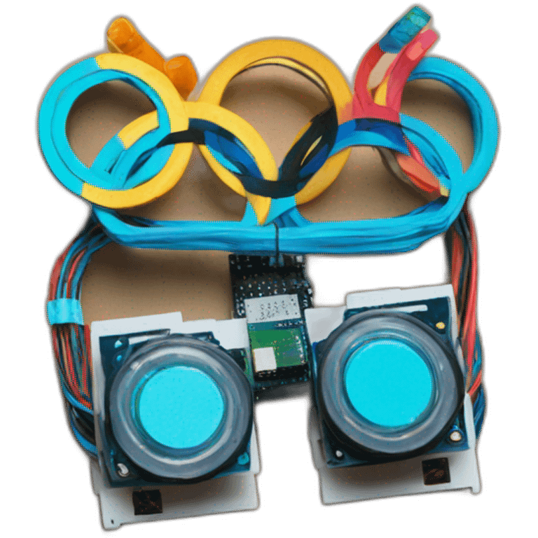 arduino with olympics rings emoji