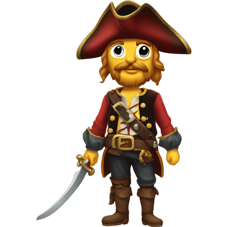 Jambe de bois pirate emoji