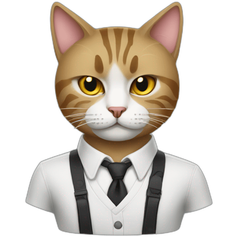 gangster cat emoji