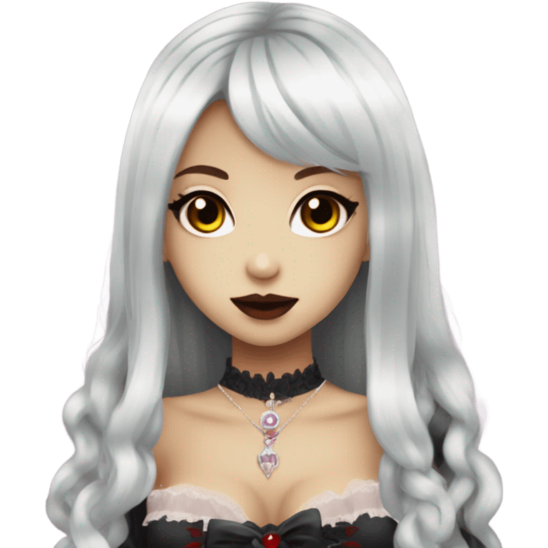 Vampire hime gyaru girl emoji