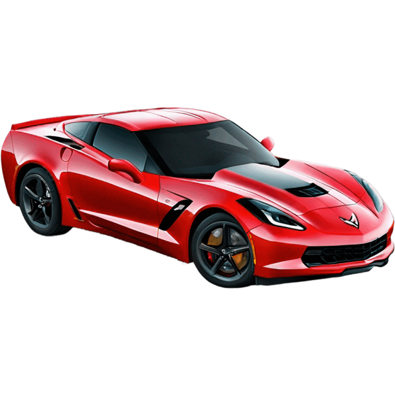 C6 Corvette with wings emoji