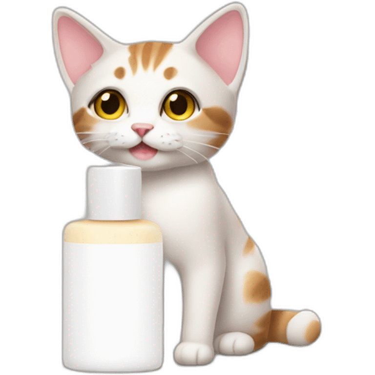 lotion cat emoji