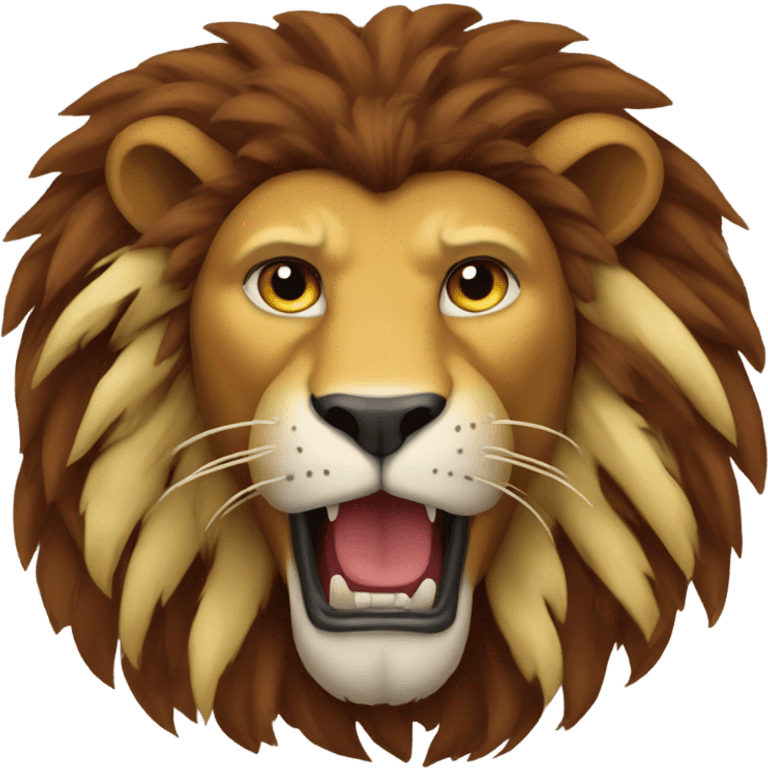 Football lion chief emoji