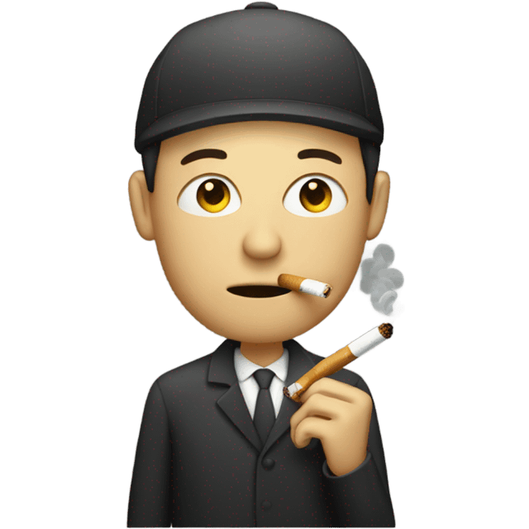 Person smoking a cigarette  emoji