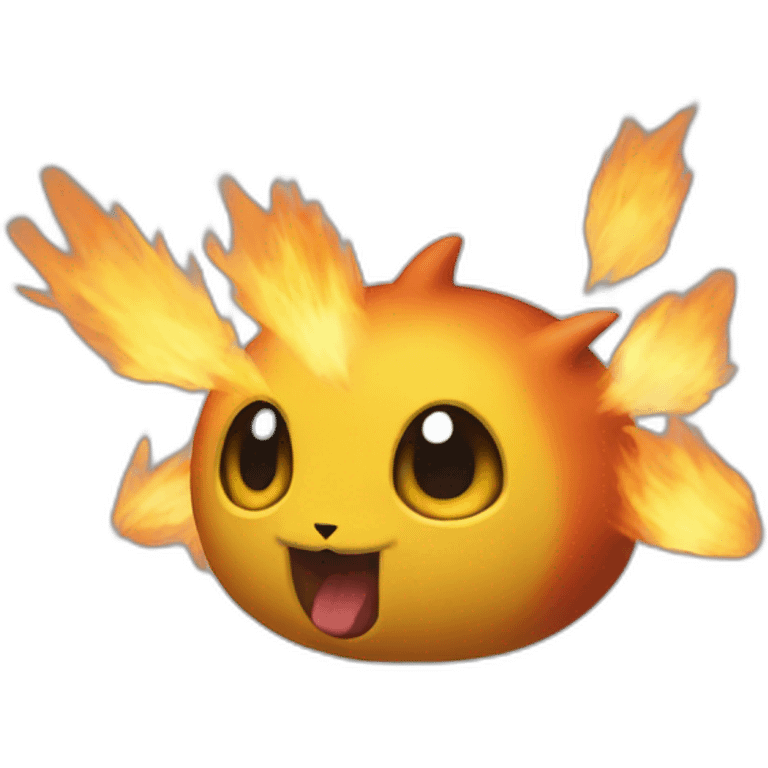 Pyrobut de Pokémon emoji