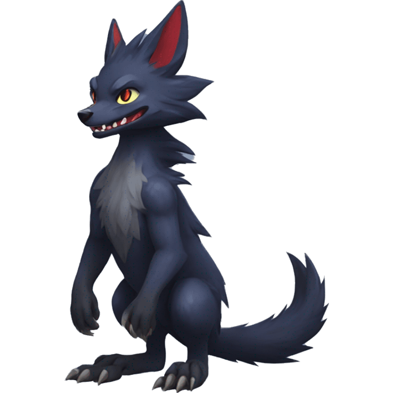 Nargacuga-Sergal-Zorua full body emoji