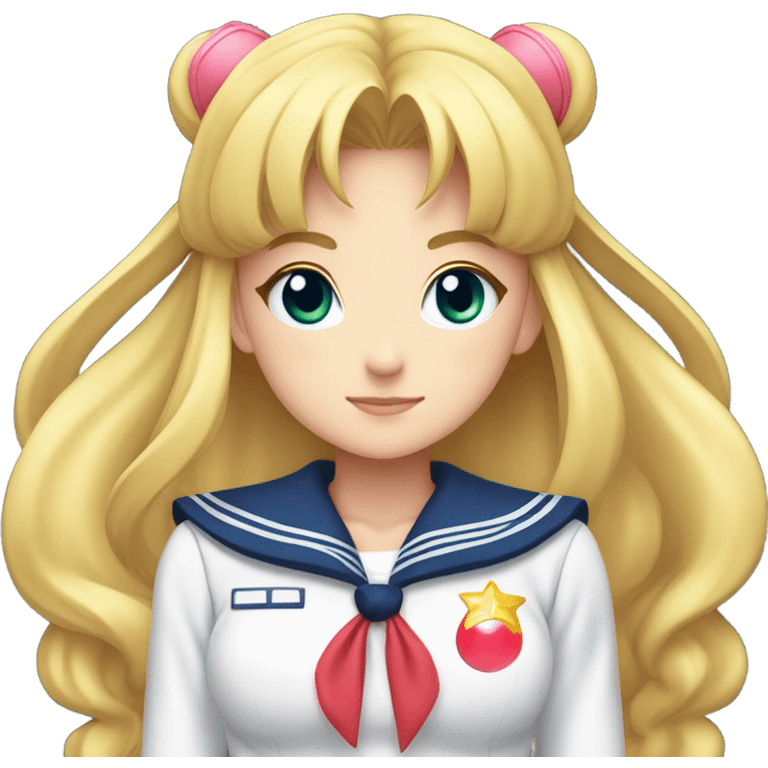 sailor moon girl sleeping emoji