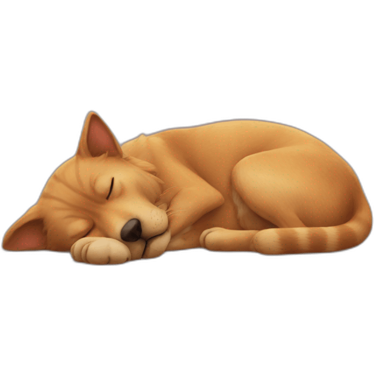 Has a catnap con dogdaty emoji