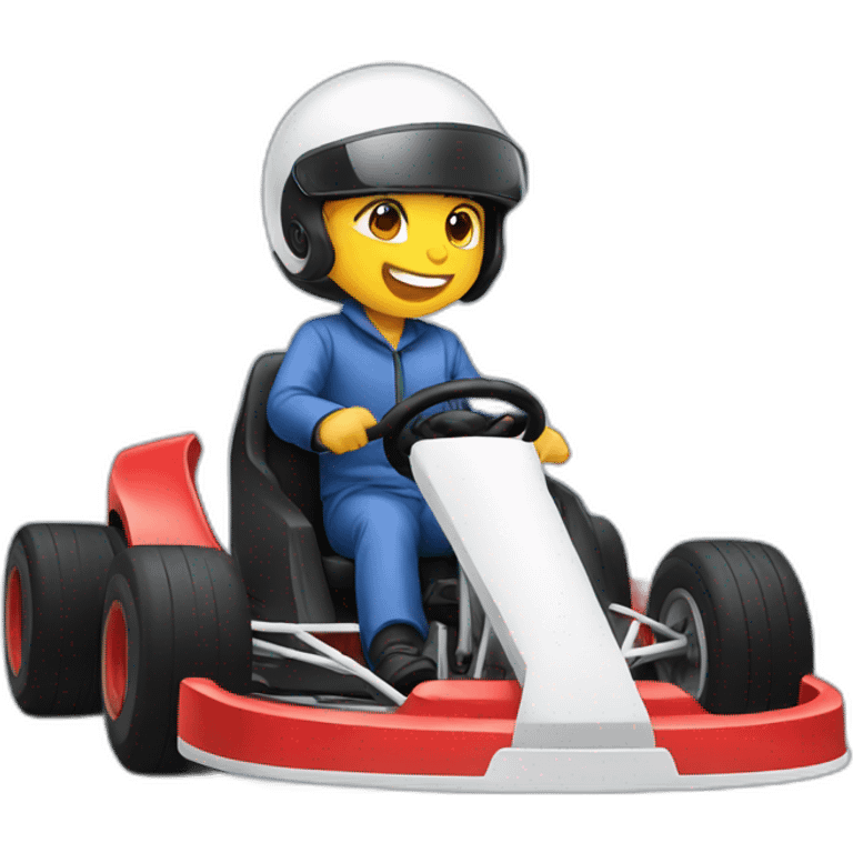 Go kart emoji