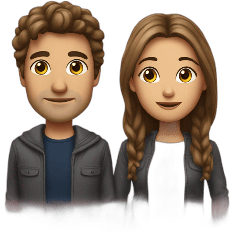 gabriel soudry et loann ammar emoji