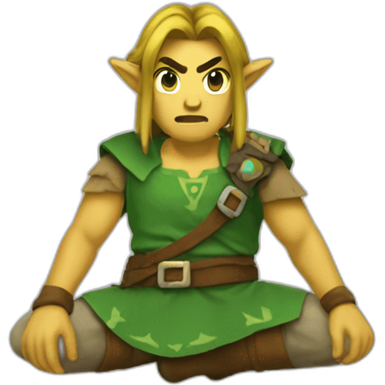 Zelda qui fait caca emoji