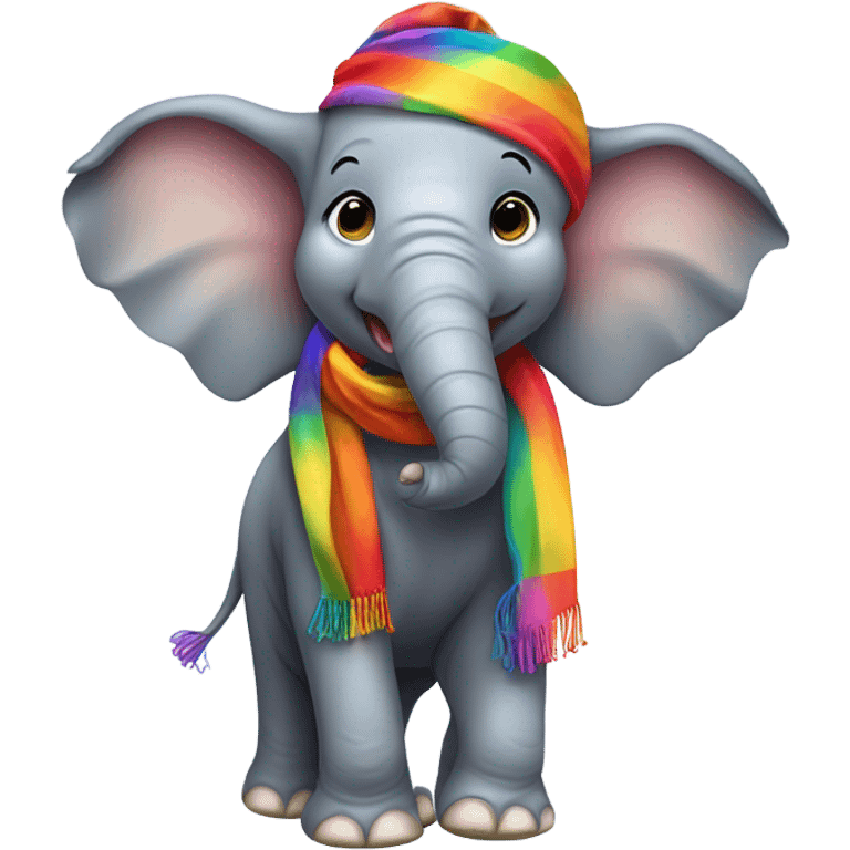 Gay elephant  emoji