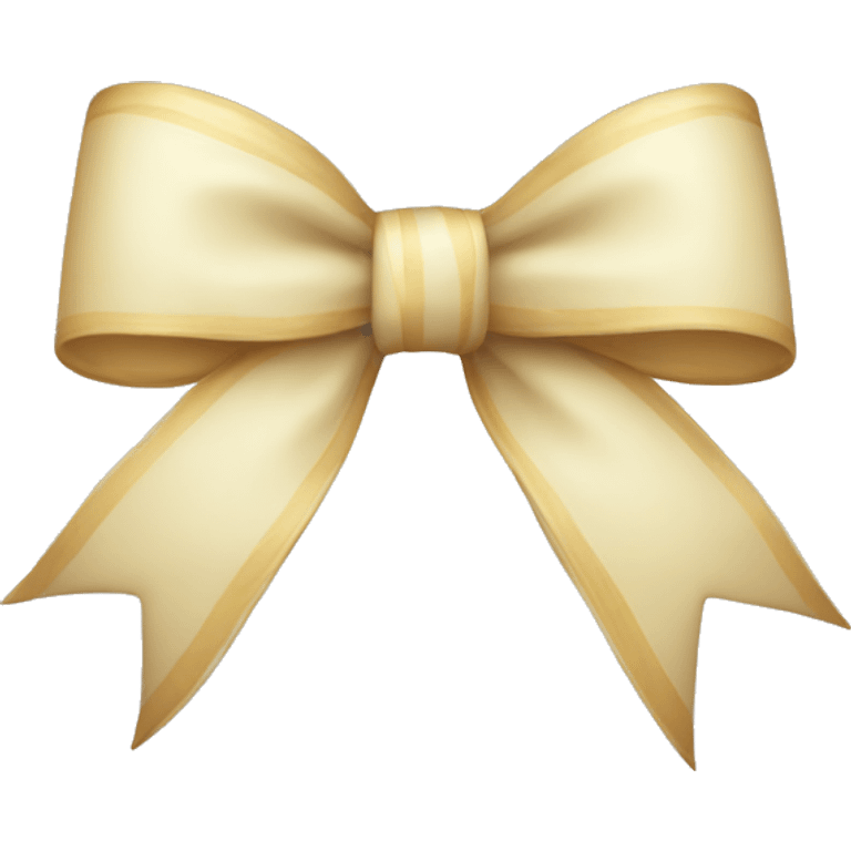 Vanilla bow emoji