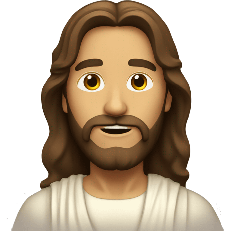 Jesucristo andando  emoji