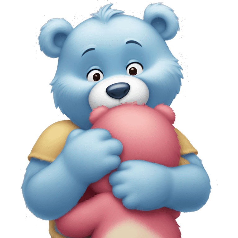 Care bear hug emoji