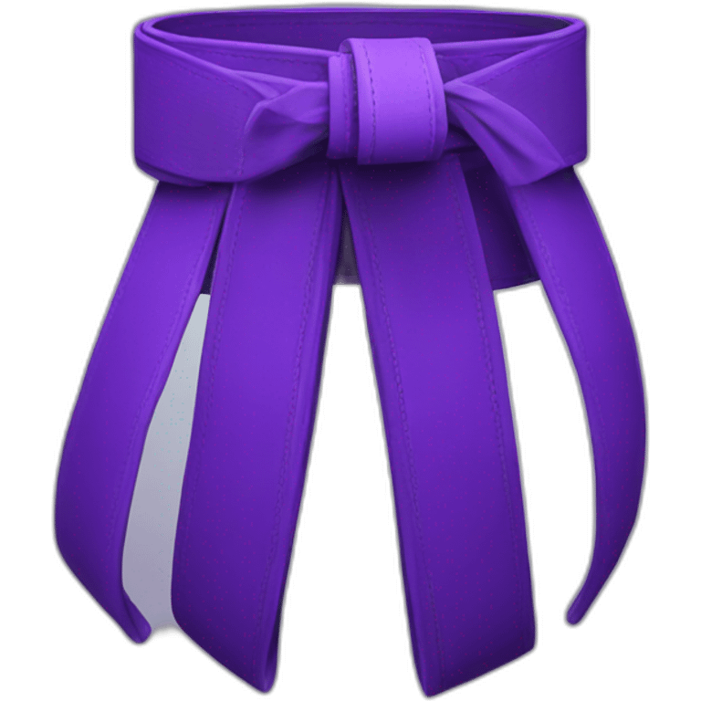 purple belt emoji