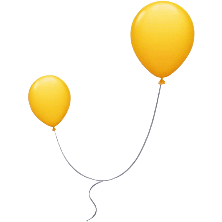 yellow balloon emoji