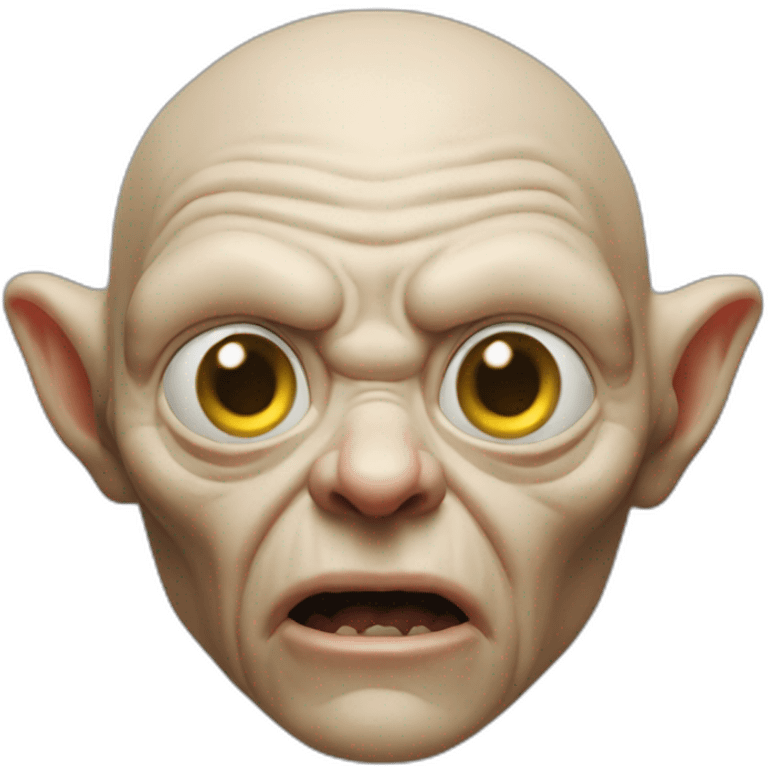 Golum clin d’oeil emoji