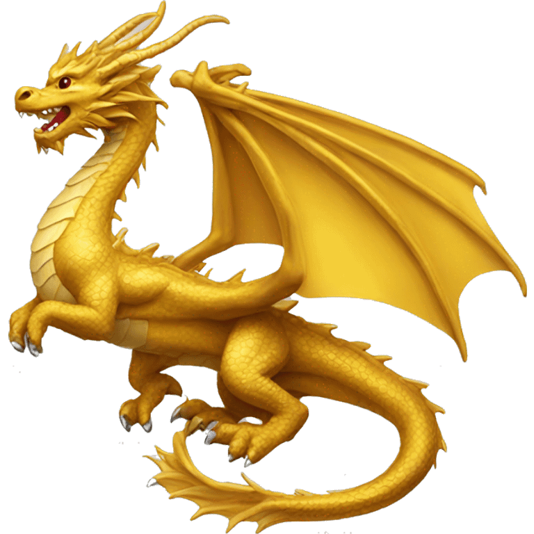 golden dragon emoji