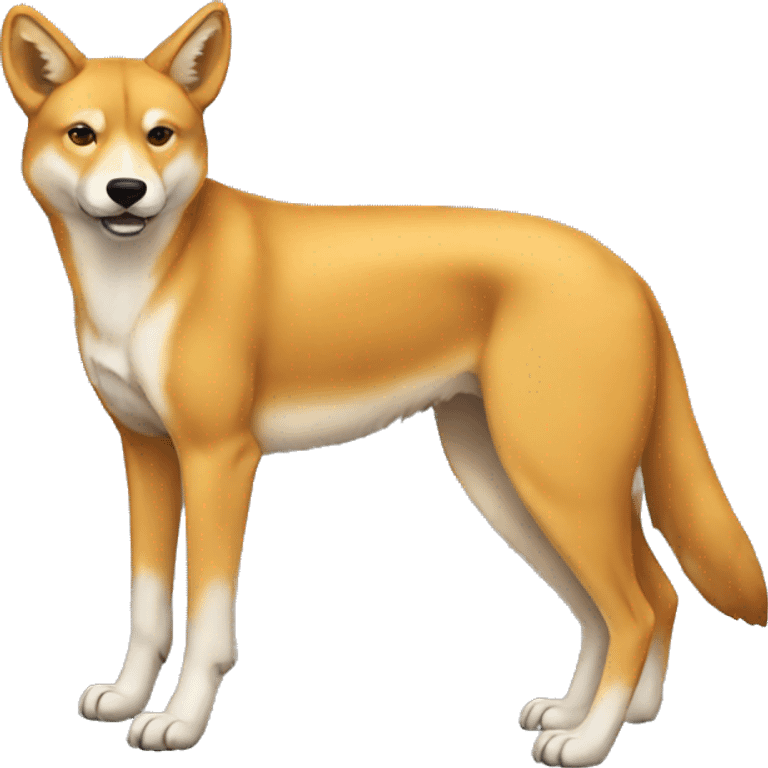 Dingo Full Body emoji