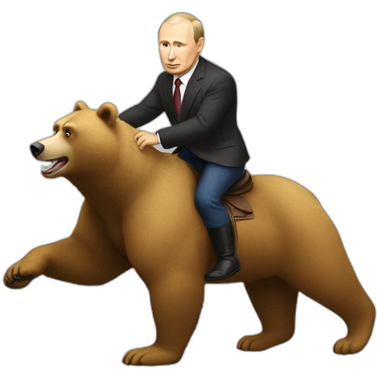 putin-riding-a-bear emoji