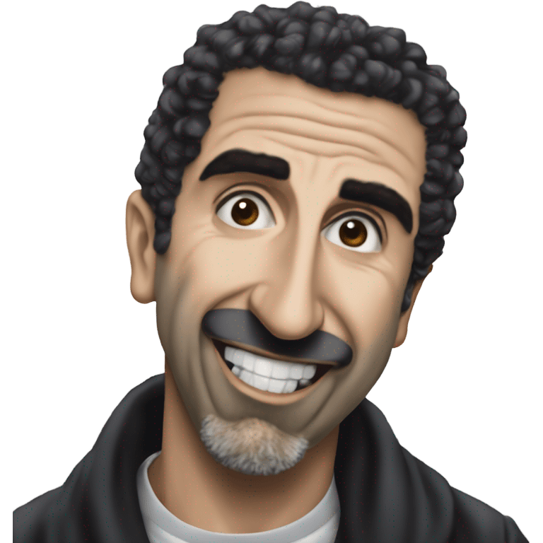 Serj tankian silly face emoji