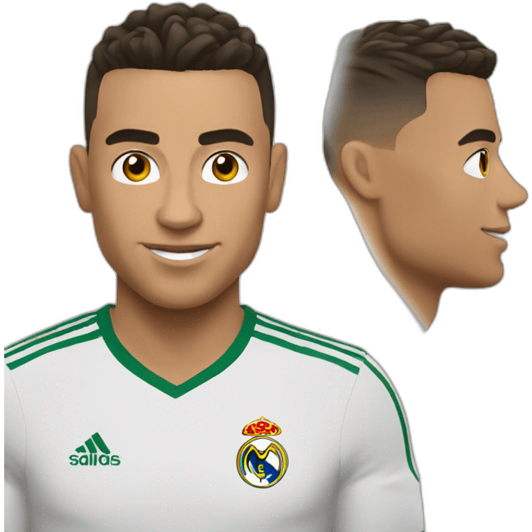 ronaldo en tenu large emoji