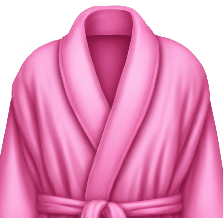 pink luxury robe emoji