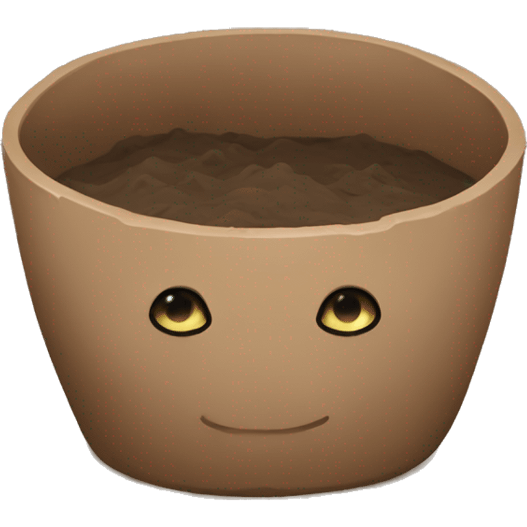 Mud pot emoji