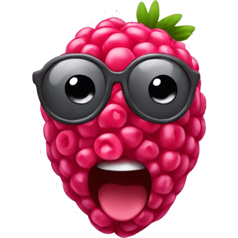 raspberry raf emoji