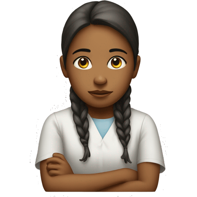 a sick daughter emoji