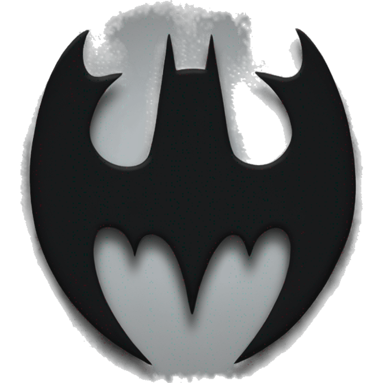 Batman logo emoji