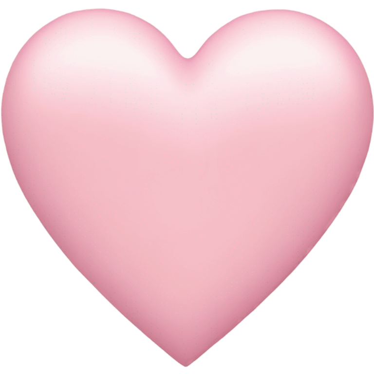 pastel pink heart emoji