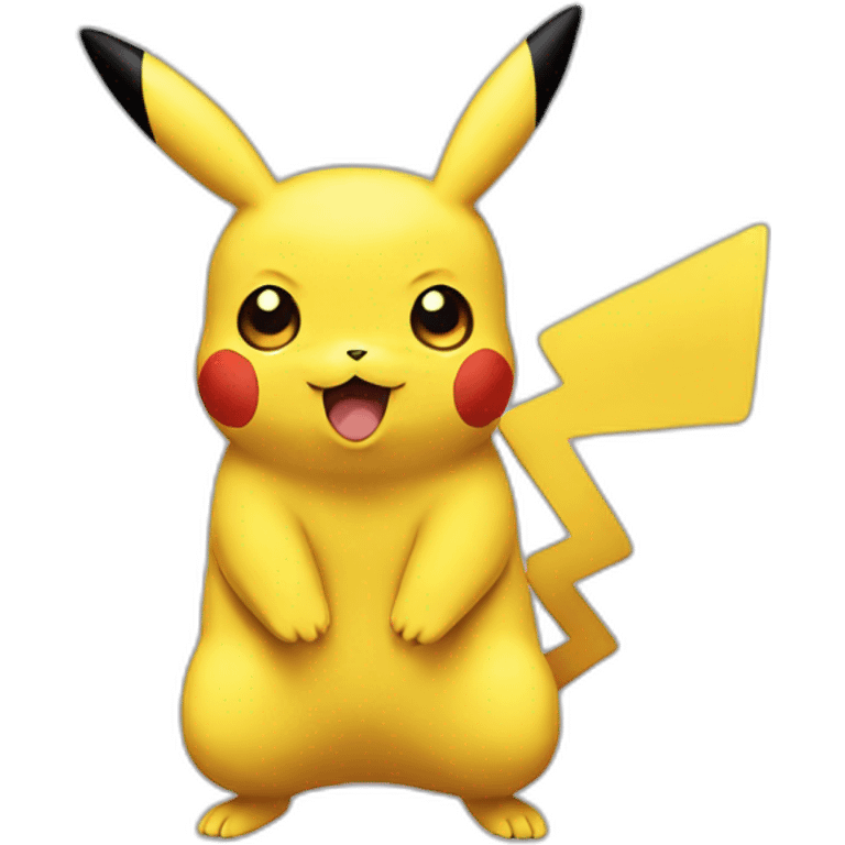 Pikachu pokemon emoji