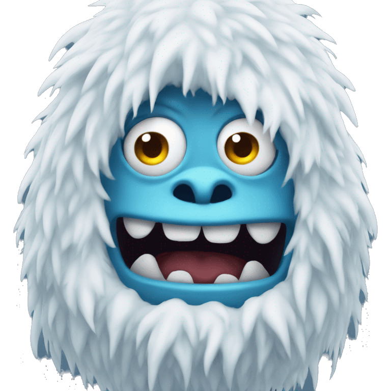 abominable snow monster emoji