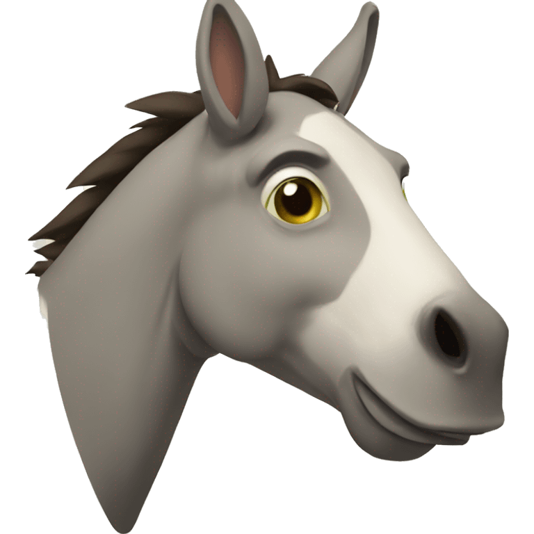 Shrek as burro emoji