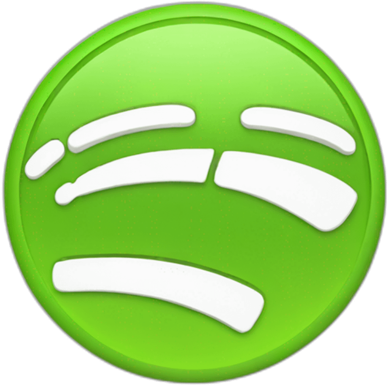 Spotify logo emoji