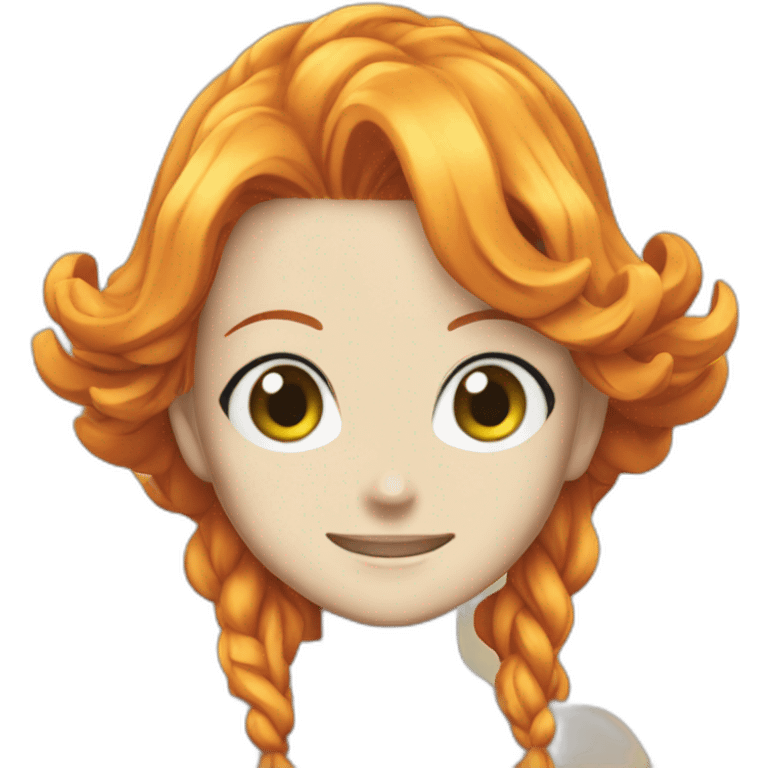 Nami one piece emoji