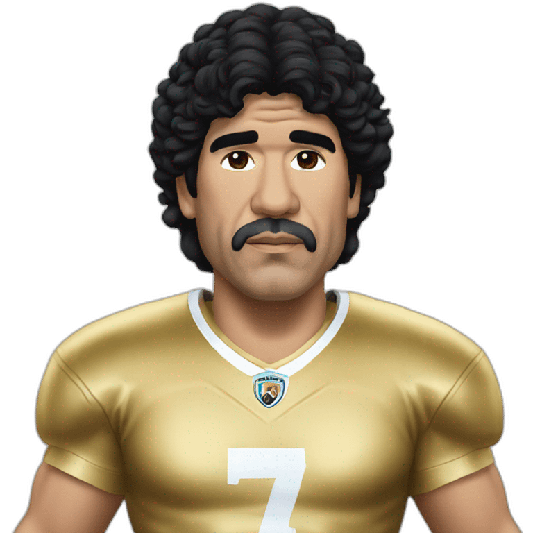 Maradona-as-a-god emoji