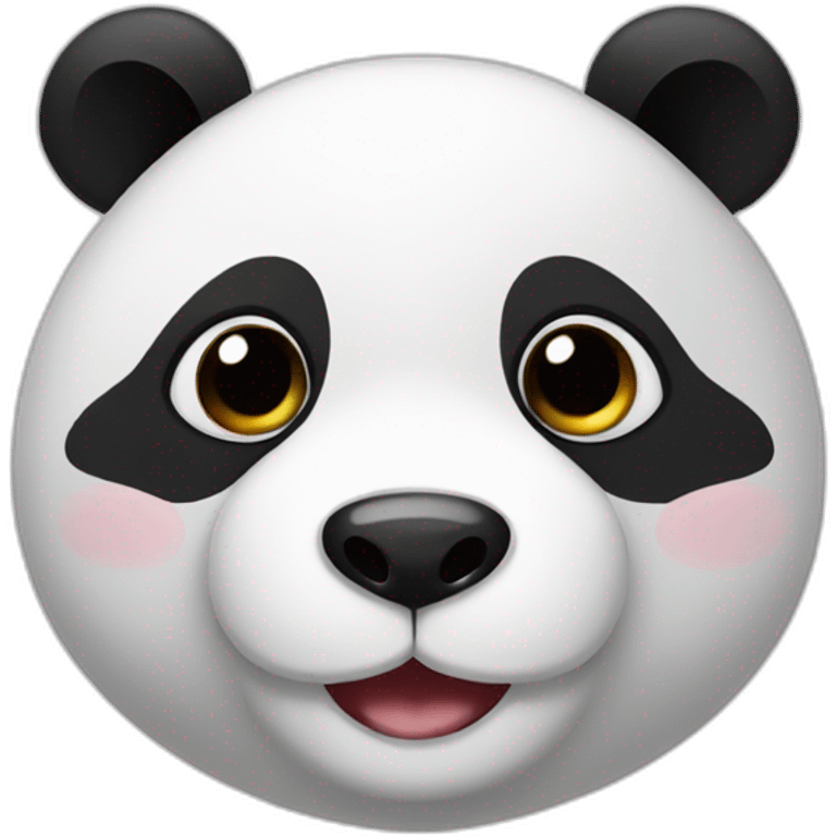 cute panda face emoji