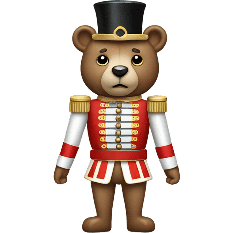 Nutcracker Bear emoji