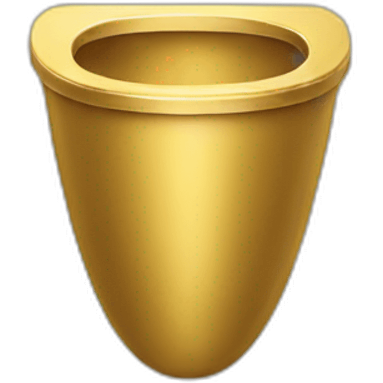 golden urinal emoji