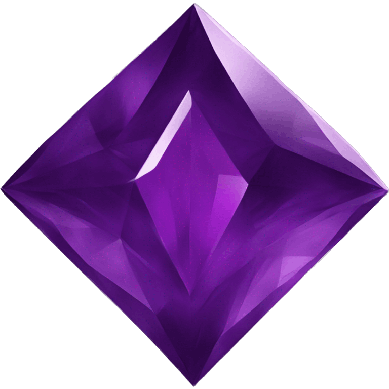 spiked dark purple diamond emoji