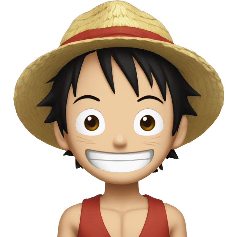 Luffy from one piece  emoji