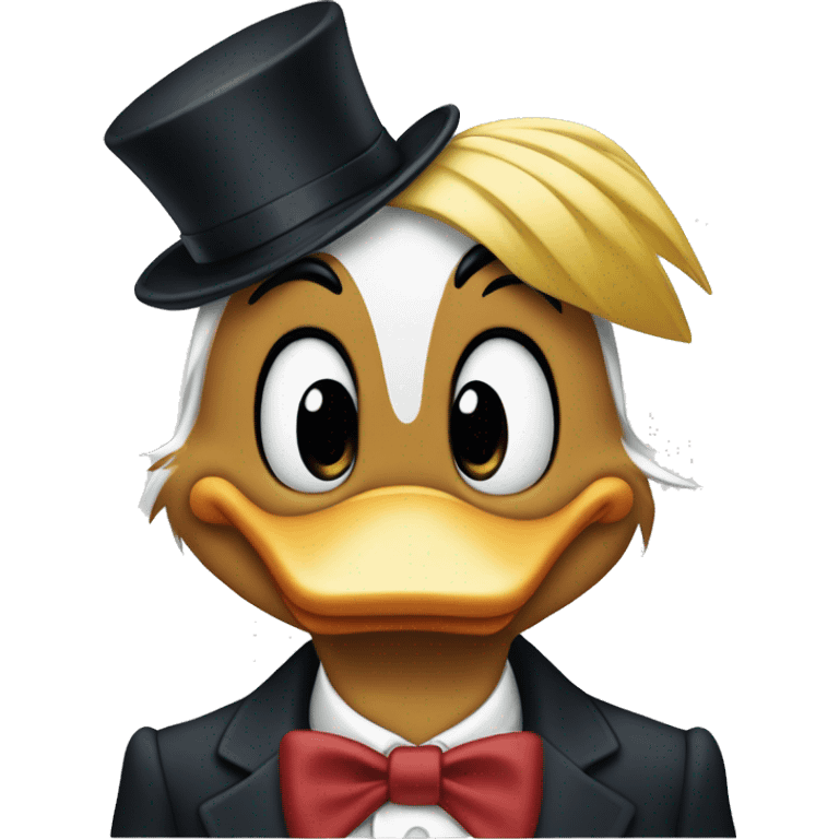 Dapper Donald Duck  emoji